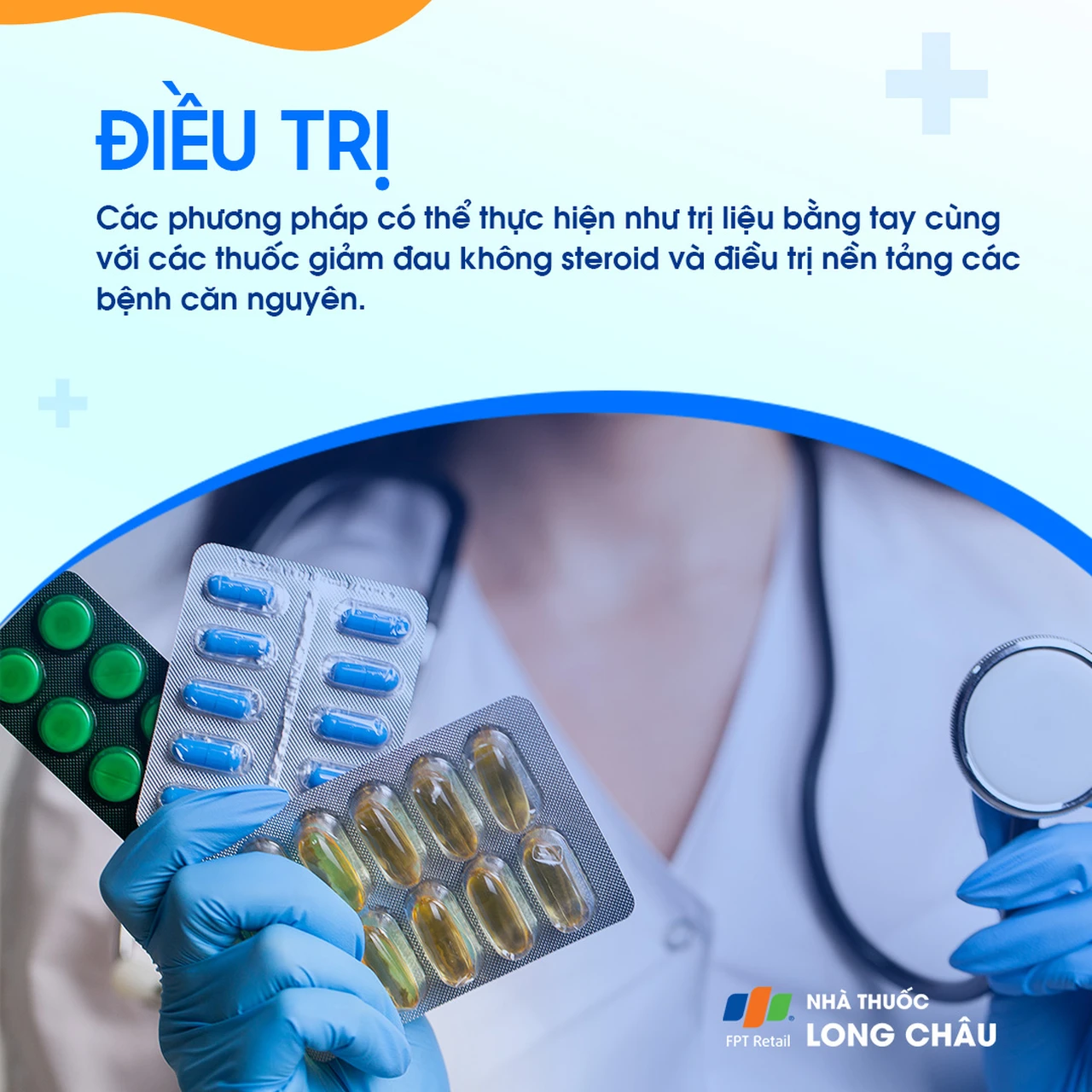 Kết hợp thuốc giảm đau và vật lý trị liệu để cải thiện chức năng