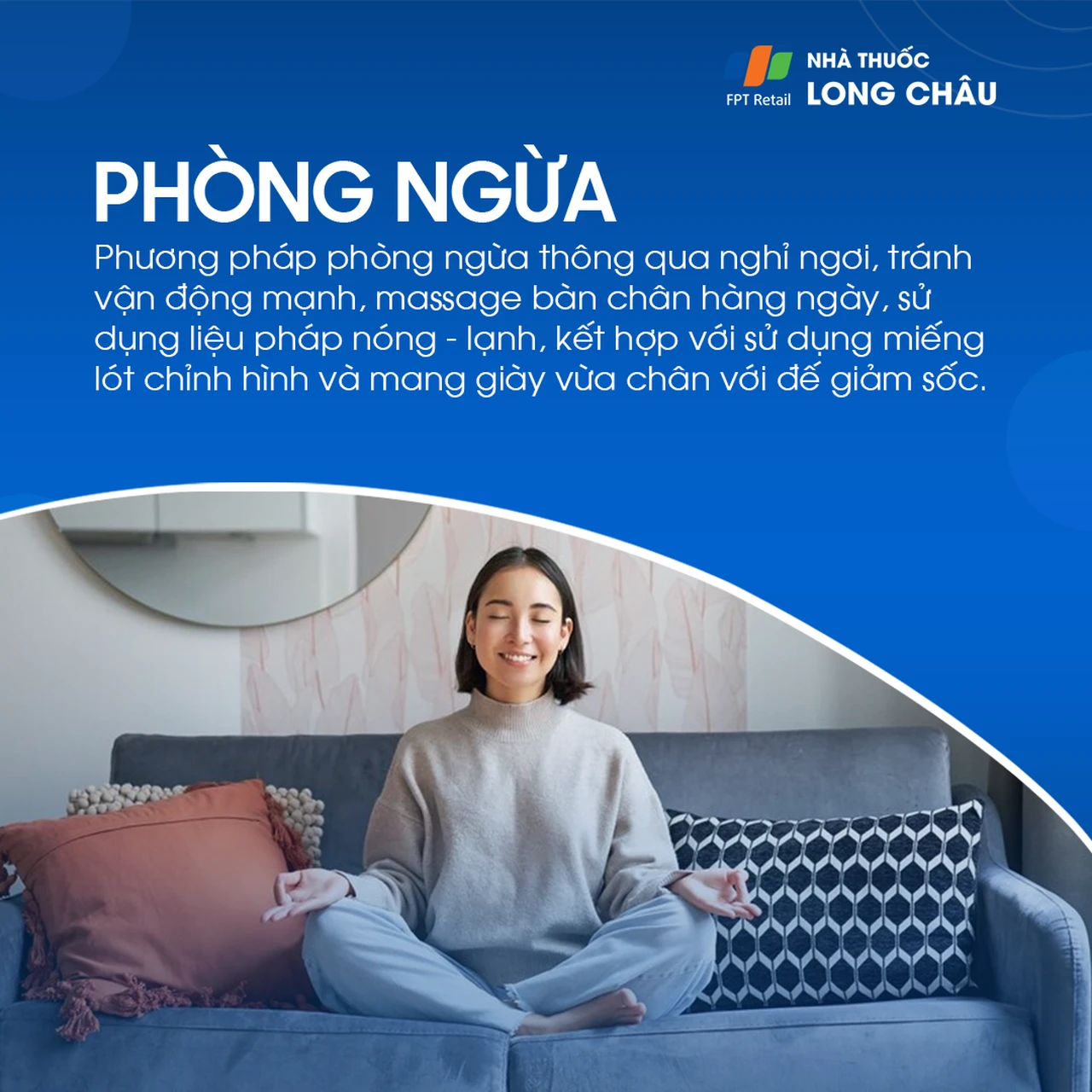 Phòng ngừa đau chân: Nghỉ ngơi hợp lý, massage chân mỗi ngày, mang giày phù hợp giúp phòng ngừa đau chân hiệu quả