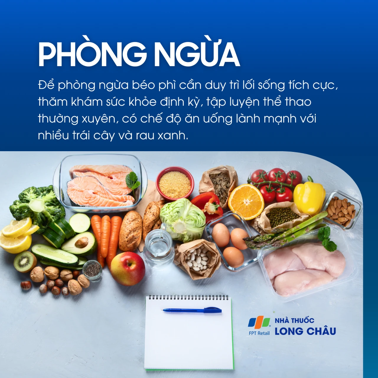 Phòng ngừa: Duy trì lối sống tích cực, khám sức khỏe định kỳ, tập thể dục thường xuyên và ăn nhiều rau xanh, trái cây