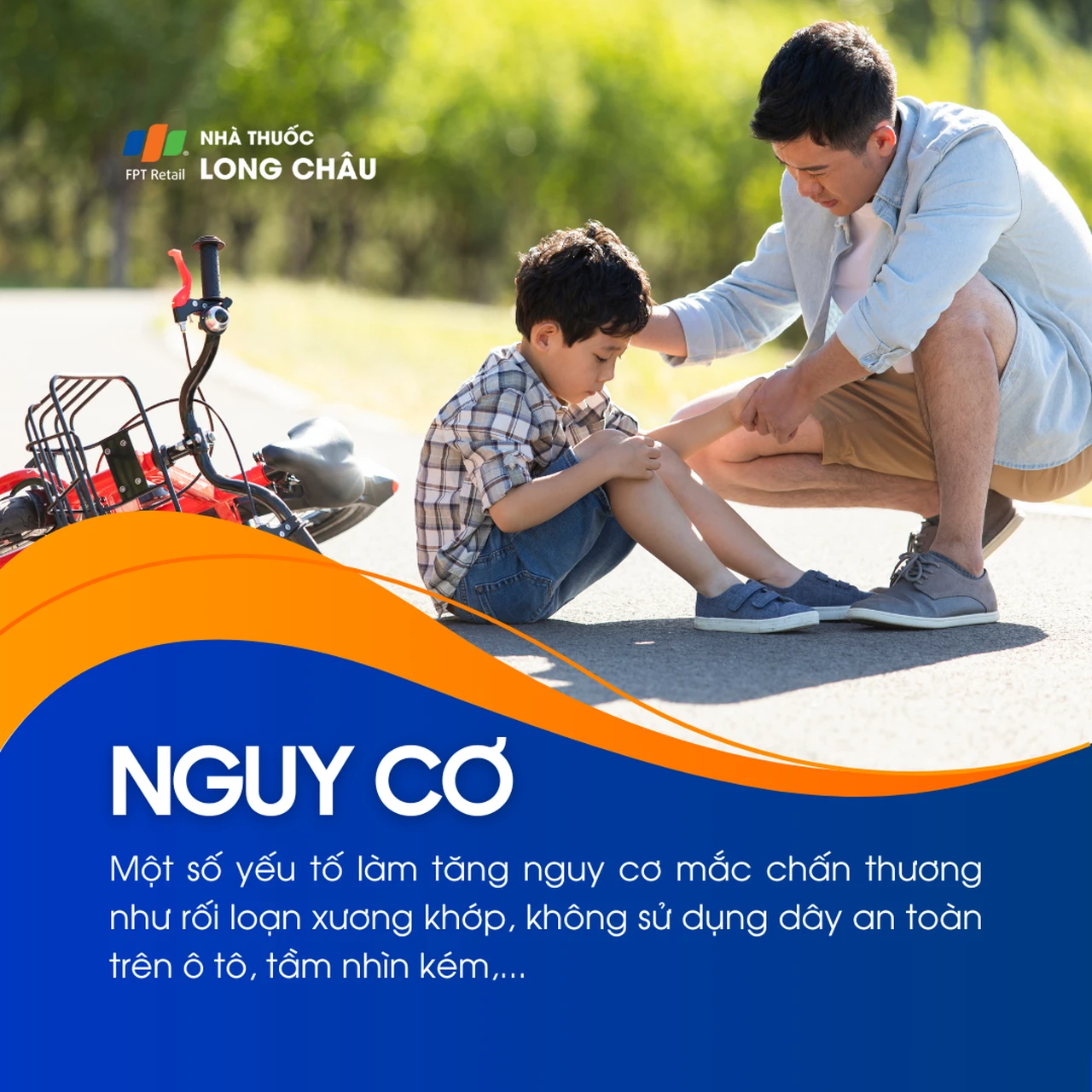 Nguy cơ chấn thương tăng ở người rối loạn xương khớp, không thắt dây an toàn, thị lực kém