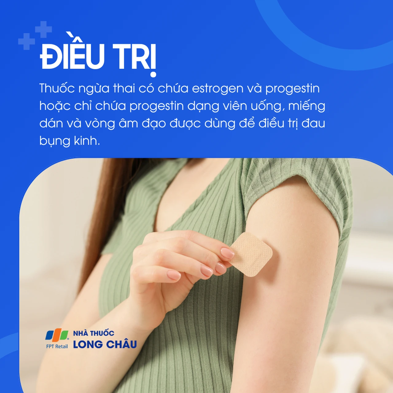 Thuốc giảm đau như NSAIDs là lựa chọn phổ biến trong điều trị đau bụng kinh nguyên phát