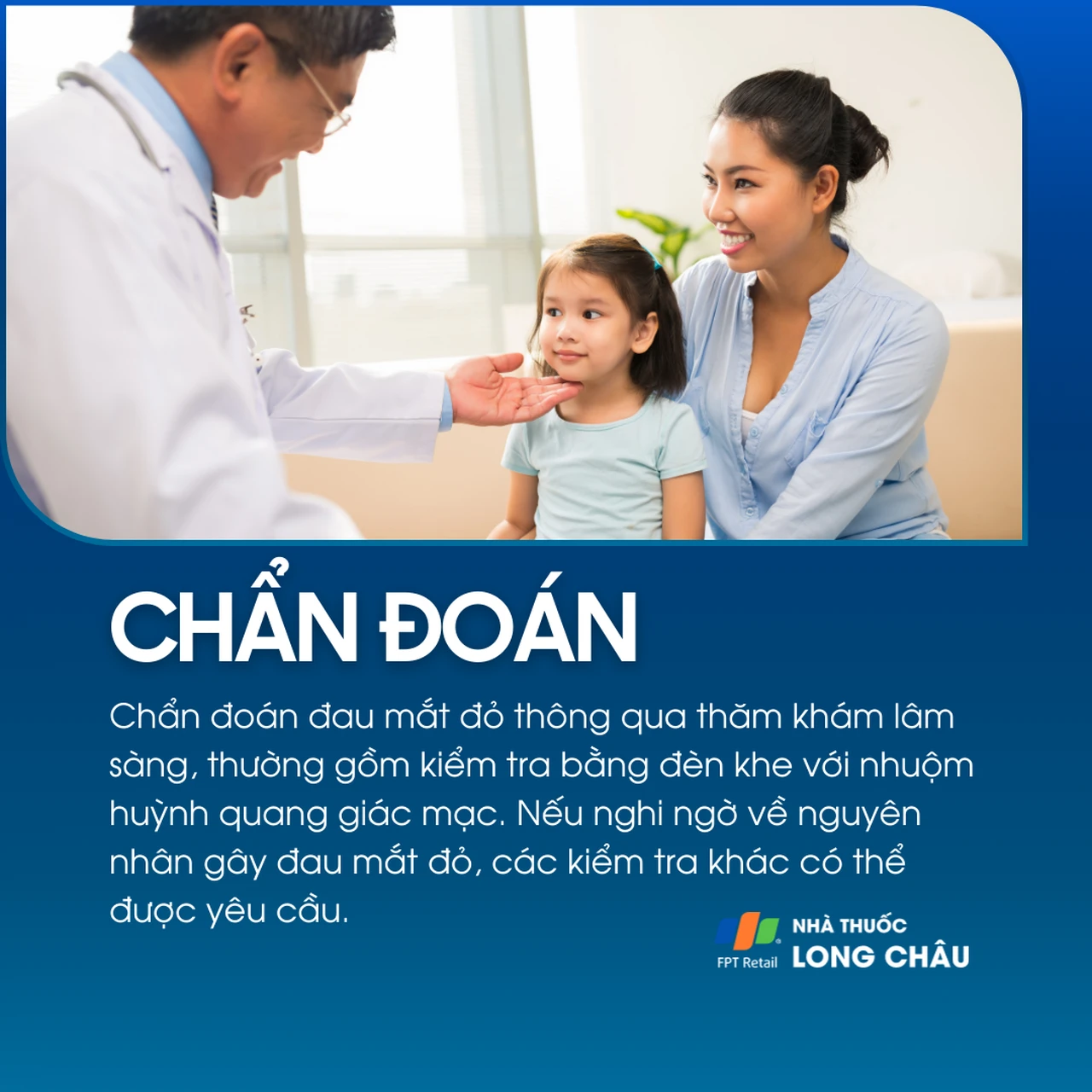 Khám mắt cho trẻ nhỏ để chẩn đoán đau mắt đỏ – quy trình kiểm tra viêm kết mạc tại cơ sở y tế