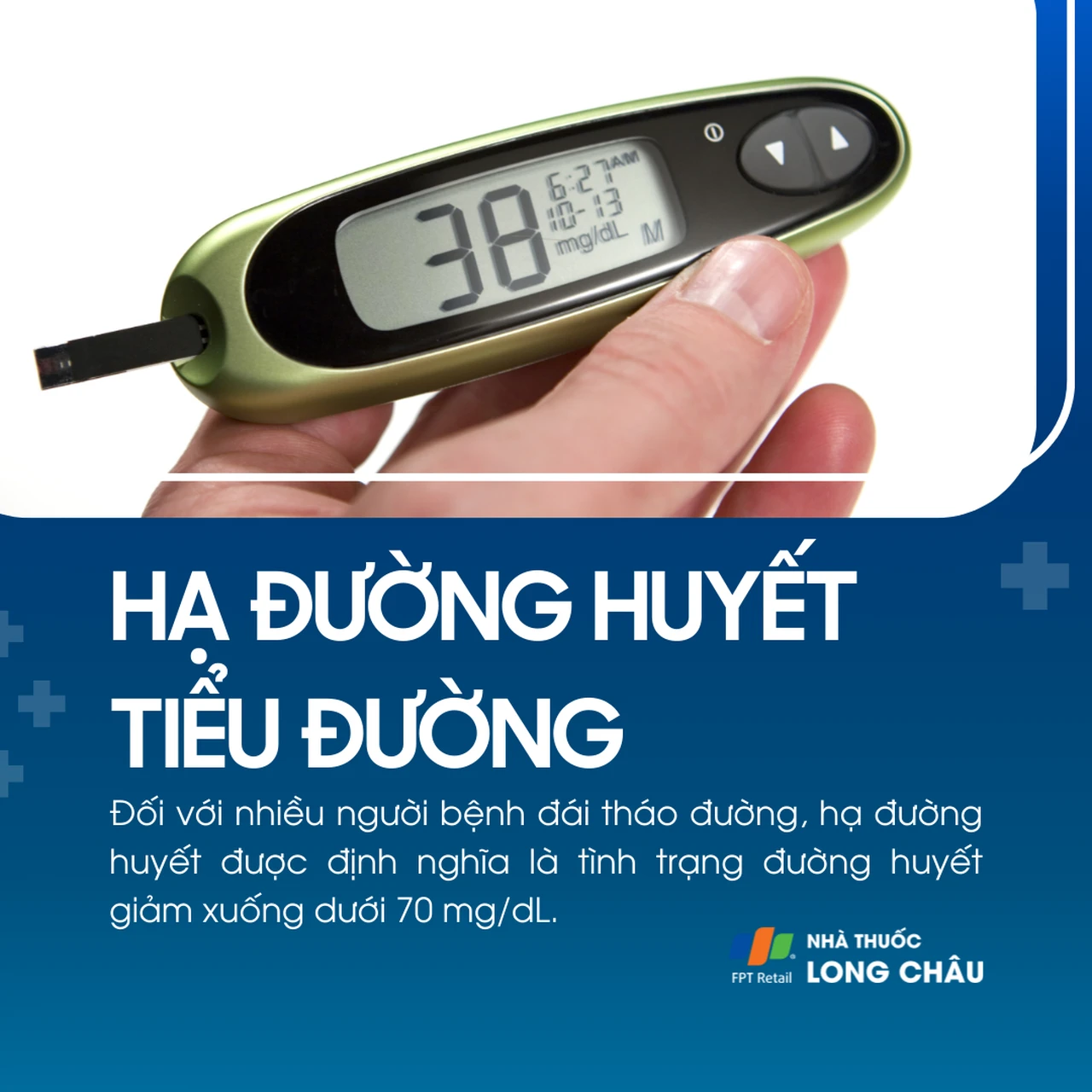 Hạ đường huyết tiểu đường 1