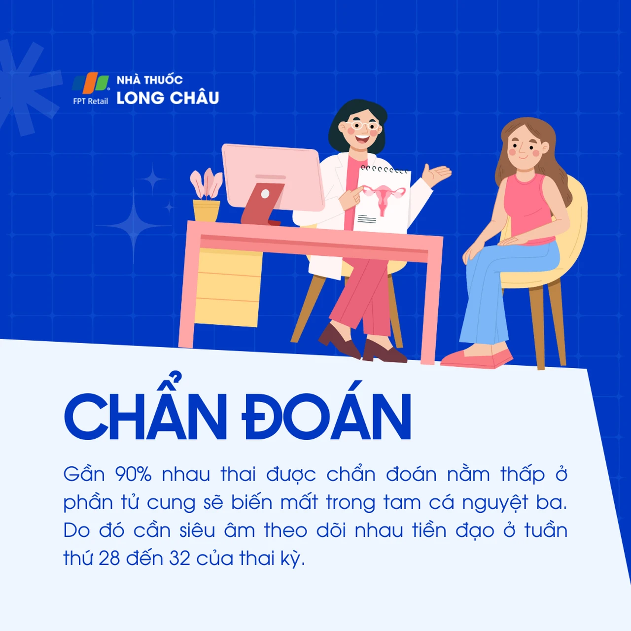 Chẩn đoán nhau tiền đạo 