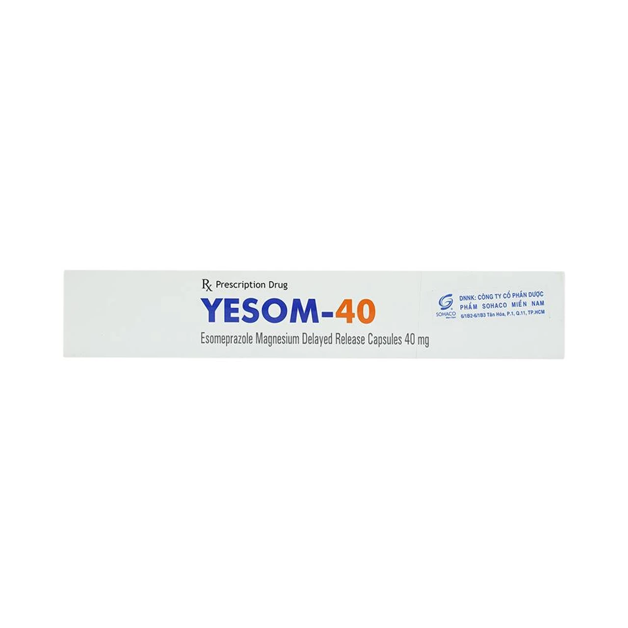 Thuốc Yesom 40 Hetero điều trị loét dạ dày - tá tràng lành tính (3 vỉ x ...