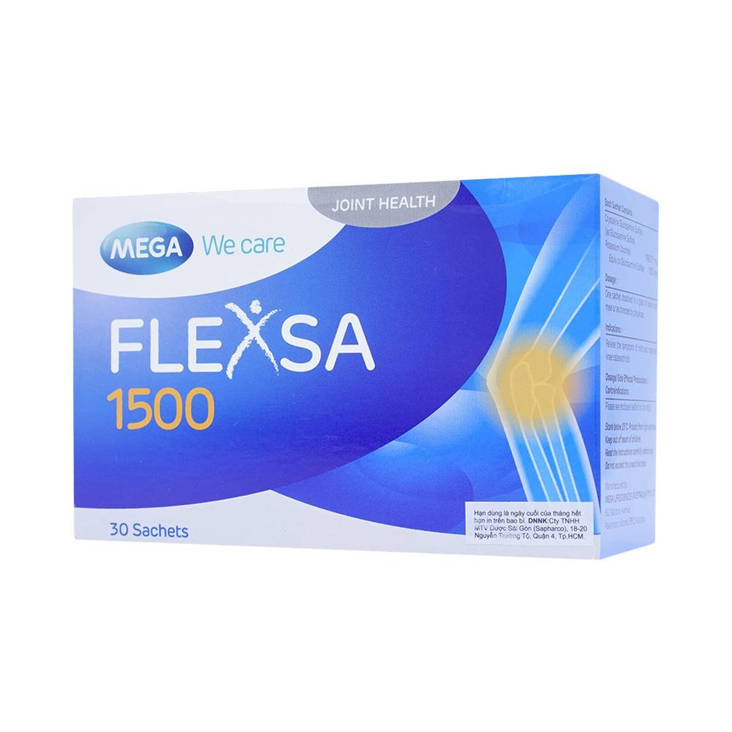 Thuốc Flexsa 1500 điều trị thoái hoá khớp (30 gói x 3.7g)