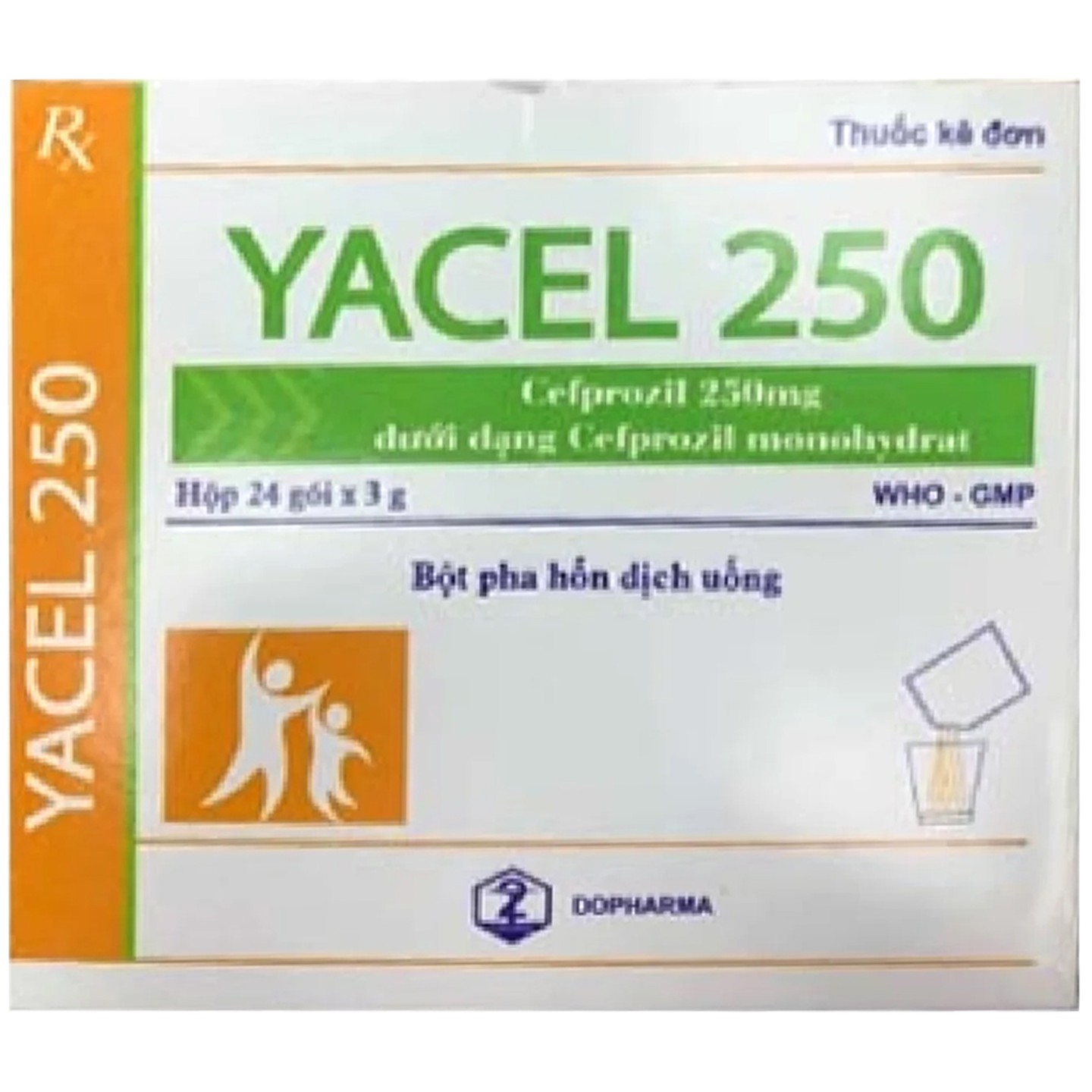 Thuốc kháng sinh Klamentin 250/31.25 (Hộp 24 gói x1g)