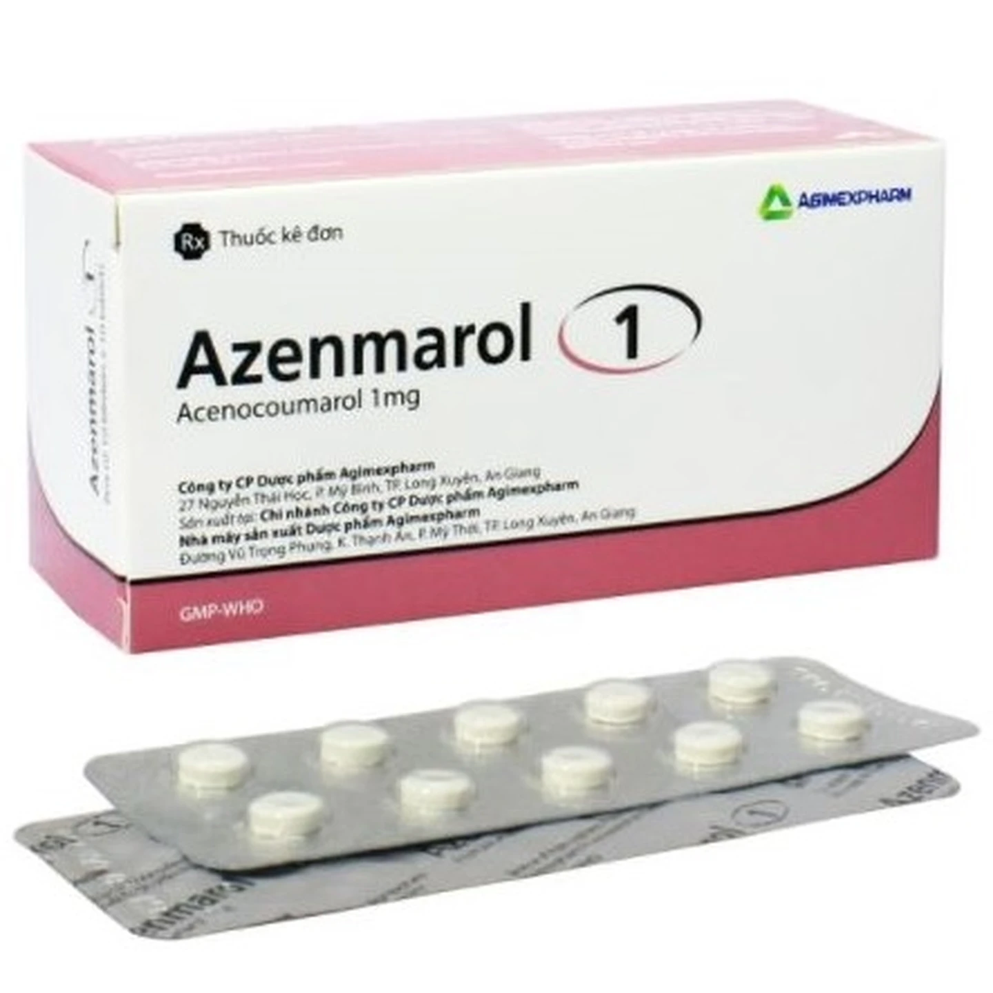 Thuốc Azenmarol 1 Agimexpharm điều trị nhồi máu cơ tim, bệnh tim gây ...