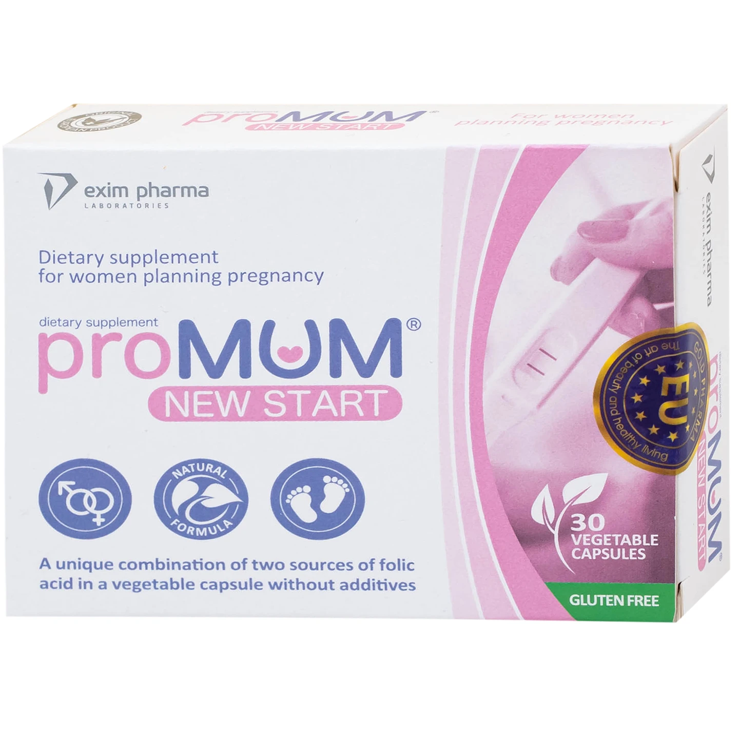 ProMUM New Start bổ sung vitamin và khoáng chất cho bà bầu (30v)