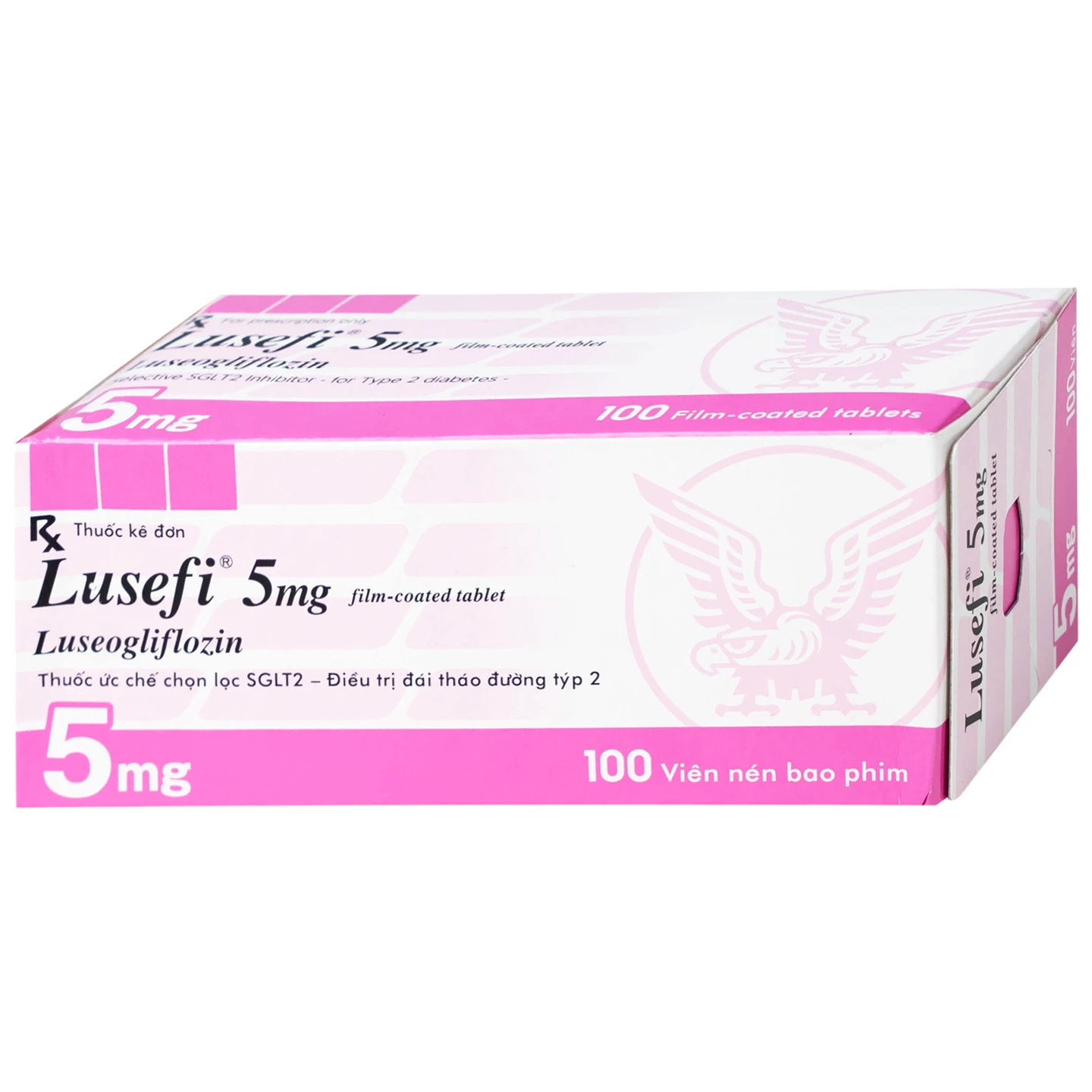 Thuốc Lusefi 5mg Taisho điều trị bệnh đái tháo đường tuýp 2, cải thiện ...