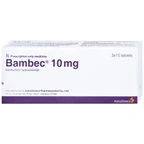 Thuốc Bambec 10mg AstraZeneca điều trị hen phế quản, co thắt phế quản (3 vỉ x 10 viên)