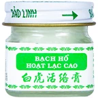 Cao xoa bóp Bạch Hổ Hoạt Lạc Cao Bảo Linh điều trị đau lưng cấp, đau thần kinh tọa (12 chai x 20g)