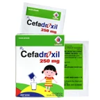 Bột pha hỗn dịch uống Cefadroxil 250mg Domesco điều trị nhiễm khuẩn (10 gói)