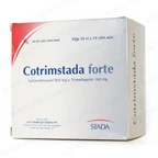 Thuốc Cotrimstada Forte Stada điều trị nhiễm trùng (10 vỉ x 10 viên)