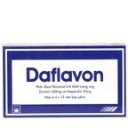 Thuốc Daflavon Pymepharco điều trị triệu chứng liên quan đến suy tuần hoàn tĩnh mạch bạch huyết (60 viên)
