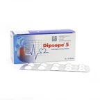 Thuốc Dipsope 5 RPG dùng trong cao huyết áp vô căn (10 vỉ x 10 viên)