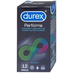 Bao cao su Durex Performa có gel bôi trơn, kéo thời điểm cực khoái trong lúc quan hệ (12 cái)