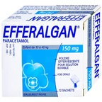 Bột sủi Efferalgan 150mg UPSA SAS giảm đau, hạ sốt (12 gói)