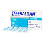 Thuốc đặt trực tràng Efferalgan 150mg UPSA SAS giảm đau, hạ sốt (2 vỉ x 5 viên)