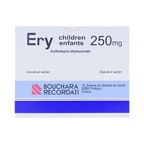 Cốm Ery Children Enfants 250mg Bouchara điều trị nhiễm khuẩn (24 gói)