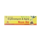 Kem bôi da Erythromycin & Nghệ Nam Hà điều trị mụn nhọt, trứng cá (10g)