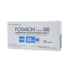Thuốc Fosmicin 500 Meiji điều trị nhiễm khuẩn (2 vỉ x 10 viên)