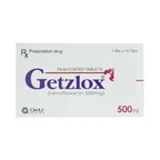 Thuốc Getzlox 500mg Getz điều trị nhiễm khuẩn (1 vỉ x 10 viên)