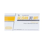 Thuốc Glisan 30 MR Hasan điều trị đái tháo đường típ 2 (2 vỉ x 30 viên)