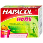 Bột Hapacol 150 Flu DHG giảm đau, hạ sốt (24 gói)