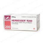 Thuốc Herbesser R200 điều trị tăng huyết áp vô căn, đau thắt ngực ổn định (10 vỉ x 10 viên)