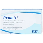 Viên đặt âm đạo Ovumix Elea điều trị viêm âm đạo, viêm rát âm đạo cổ tử cung (1 vỉ x 6 viên)