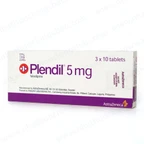 Viên nén Plendil 5mg AstraZeneca điều trị tăng huyết áp, đau thắt ngực (3 vỉ x 10 viên)