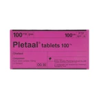 Viên nén Pletaal tablets 100mg Otsuka điều trị các chứng thiếu máu cục bộ (10 vỉ x 10 viên)