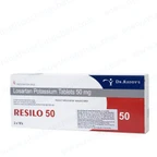 Thuốc Resilo 50 Dr.Reddy's điều trị cao huyết áp (2 vỉ x 10 viên)