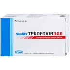 Thuốc Savi Tenofovir 300 điều trị nhiễm HIV-1 ở người lớn (3 vỉ x 10 viên)