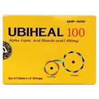 Thuốc Ubiheal 100 Nam Hà điều trị các rối loạn cảm giác do bệnh thần kinh đái tháo đường (5 vỉ x 6 viên)