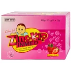 Cốm bổ Zinc-Kid Inmed Nam Hà hương dâu, bổ sung kẽm cho trẻ em (25 gói x 3g)