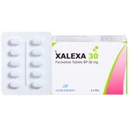 Thuốc Xalexa 30 Aurobindo điều trị các cơn trầm cảm lớn (3 vỉ x 10 viên) 