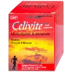 Thuốc Celivite Celogen Pharma bổ sung vitamin và khoáng chất (6 vỉ x 10 viên)