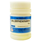 Thuốc Chlorpheniramine 4mg Mekophar điều trị viêm mũi dị ứng mùa và quanh năm (100 viên)