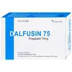 Thuốc Dalfusin 75 Celogen điều trị đau thần kinh, hỗ trợ điều trị động kinh (3 vỉ x 10 viên)