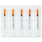 Bơm tiêm tiểu đường Omnican 1ml/100iu Braun màu cam (100 cái)