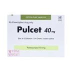 Thuốc Pulcet 40mg NobelFarma điều trị trào ngược dạ dày – thực quản (2 vỉ x 14 viên)