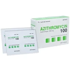 Bột Azithromycin 100 DHG điều trị nhiễm khuẩn (24 gói)