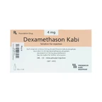 Thuốc Dexamethason Kabi 4mg dùng trong dị ứng nặng (10 ống)