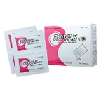 Bột pha hỗn dịch uống Rovas 0.75M DHG điều trị nhiễm khuẩn hô hấp, da (24 gói x 3g) 