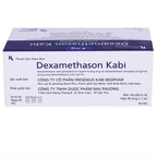 Dung dịch tiêm Dexamethason Kabi dùng trong trường hợp dị ứng nặng, sốc do phẫu thuật (50 ống)