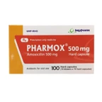 Viên nang cứng Pharmox 500mg Imexpharm điều trị các trường hợp nhiễm khuẩn (10 vỉ x 10 viên)