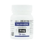 Viên nén PMS-Irbesartan 75mg Pharmascience điều trị tăng huyết áp vô căn, đái tháo đường tuýp 2 (100 viên) 