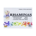 Thuốc Rhaminas Mekophar giảm thoái hóa khớp gối nhẹ, trung bình (3 vỉ x 10 viên)